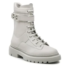 Bally Bottes De Randonnée Gioele Flat 6301558 Blanc