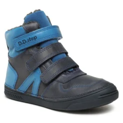 Bottes W040-893BL Bleu Marine