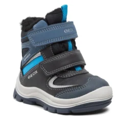 Geox Bottes De Neige B Flanfil B.B Abx H B263VH 050FU C4231 M Bleu Marine