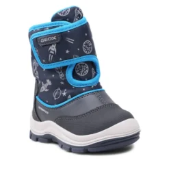 Geox Bottes De Neige B Flanfil B. Wpf A B044HA 0CEFU C4226 M Bleu Marine