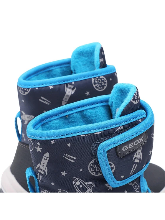 Geox Bottes De Neige B Flanfil B. Wpf A B044HA 0CEFU C4226 M Bleu Marine - Image 6