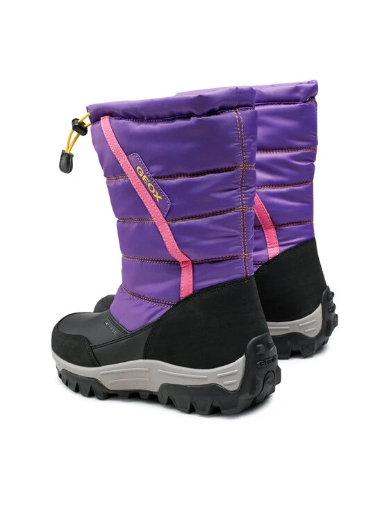 Geox Bottes De Neige J Himalaya G. B J26FTA 0FU54 C8227 D Violet - Image 3