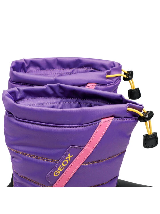 Geox Bottes De Neige J Himalaya G. B J26FTA 0FU54 C8227 D Violet - Image 5