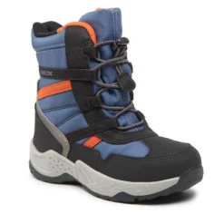 Geox Bottes De Neige J Sentiero B.B Abx A J26FSA 0FU50 C4B2T S Bleu