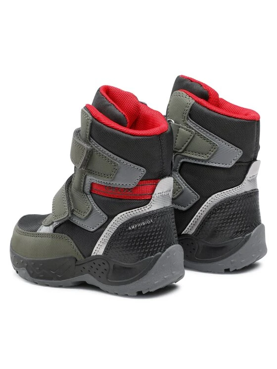 Geox Bottes De Neige J Sentiero B.B Abx B J26FSB 0FUCE C0754 M Noir - Image 3