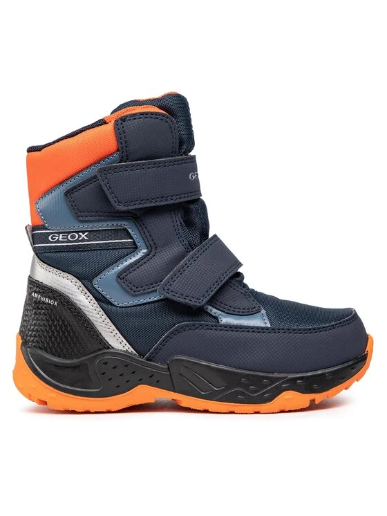 Geox Bottes De Neige J Sentiero Bleu Marine - Image 2