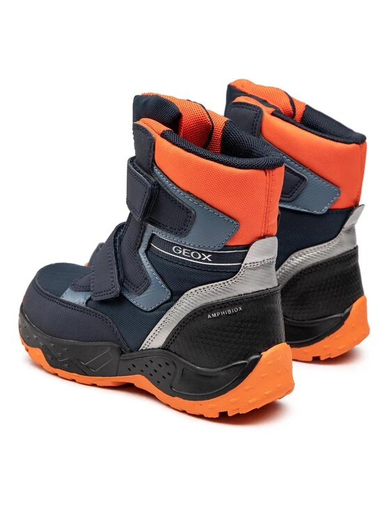 Geox Bottes De Neige J Sentiero Bleu Marine - Image 3