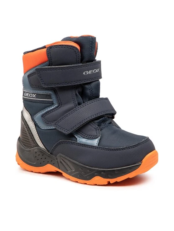 Geox Bottes De Neige J Sentiero Bleu Marine
