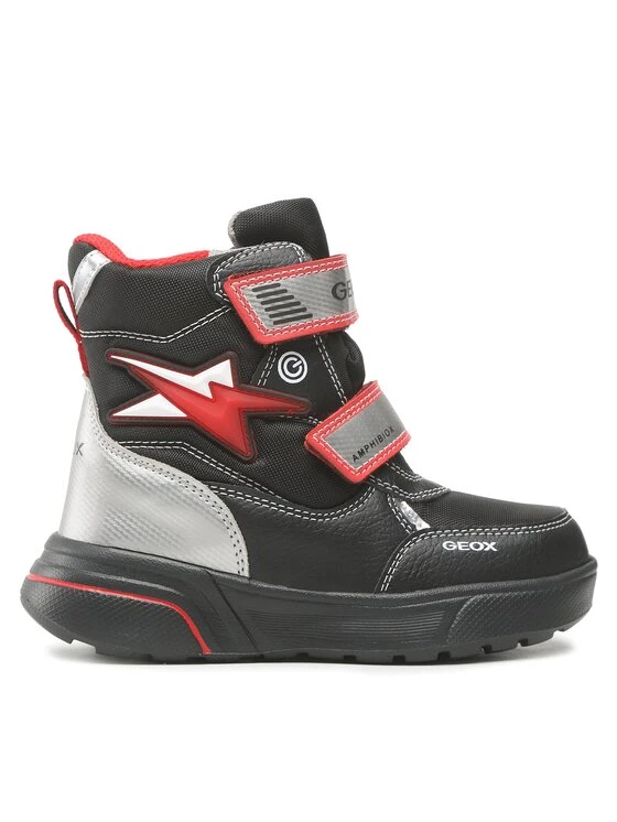 Geox Bottes De Neige J Sveggen B. B Abx C J267UC 0FUFE C0048 S Noir - Image 2