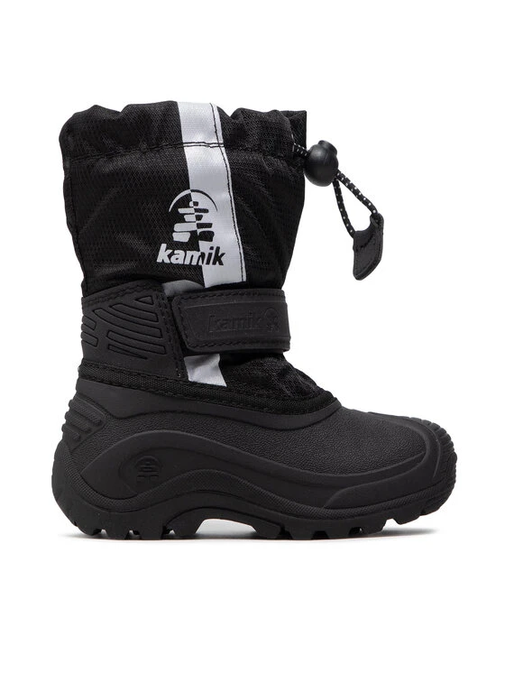 Kamik Bottes De Neige Stripe NF8272 Noir - Image 2