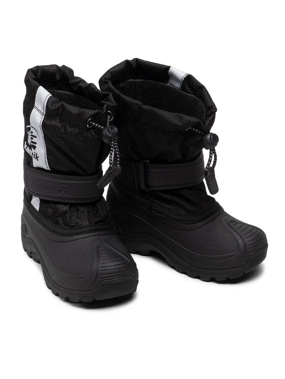 Kamik Bottes De Neige Stripe NF8272 Noir - Image 5