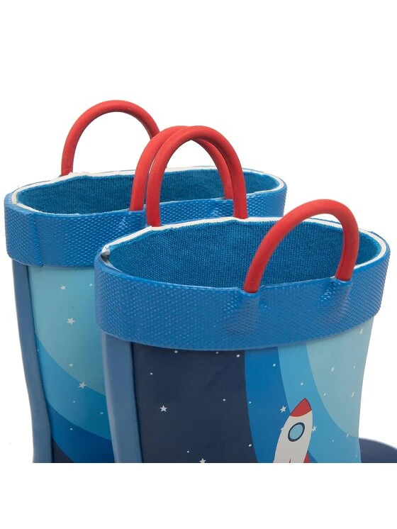 Kamik Bottes De Pluie Rocket Ship EK6231 Bleu - Image 5