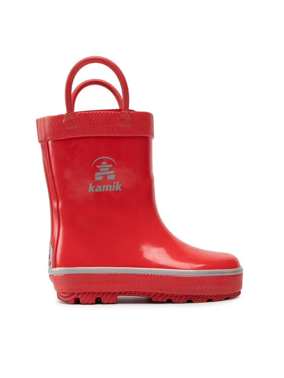 Kamik Bottes De Pluie Splashed EK9778 Rouge - Image 2
