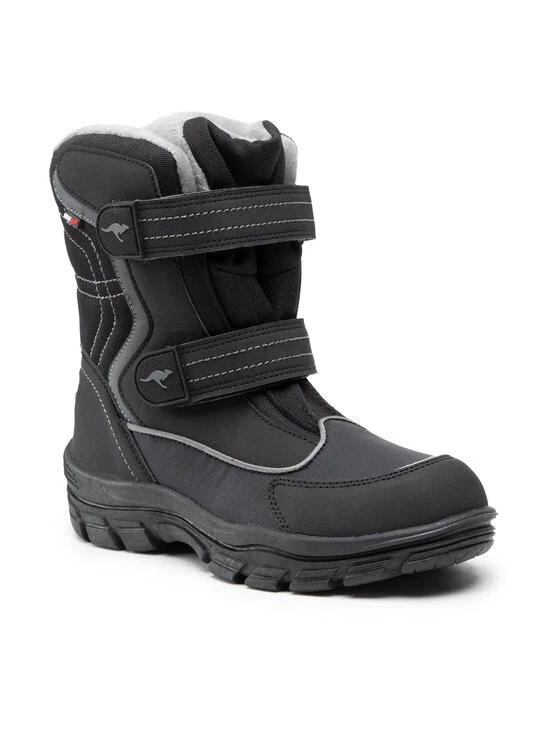 KangaRoos Bottes De Neige K-Leno V Rtx 18780 000 5003 D Noir
