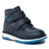 Kickers Bottes Kickfun 878750-10 S Bleu Marine