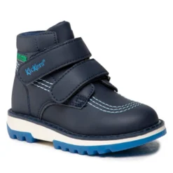 Kickers Bottes Kickfun 878750-10 S Bleu Marine