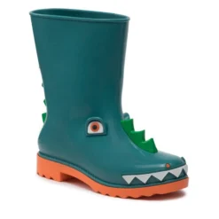 Bottes De Pluie Mini Melissa Rain Boot + Fabul 33677 Vert