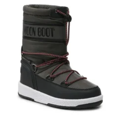 Moon Boot Bottes De Neige Jr Boy Sport 34052700004 Gris