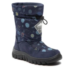 Naturino Bottes De Neige Varna 0013001268,17.0C02 S Bleu Marine