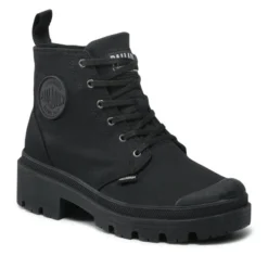 Palladium Bottes De Randonnée Pallabase Twill 96907-008-M Noir