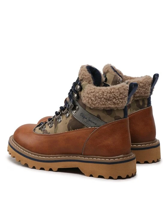 Pepe Jeans Bottes De Randonnée Leia K2 Boys PBS50099 Marron - Image 3