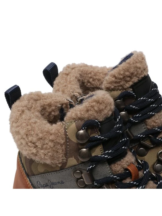 Pepe Jeans Bottes De Randonnée Leia K2 Boys PBS50099 Marron - Image 5