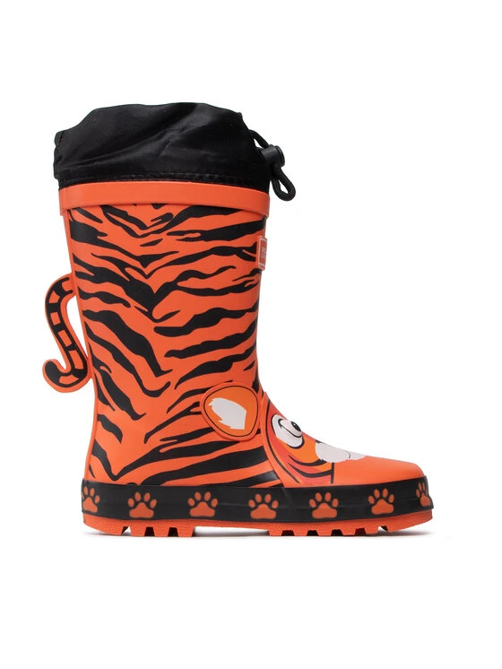 Regatta Bottes De Pluie Mudplay Jnr RKF649 Orange - Image 2