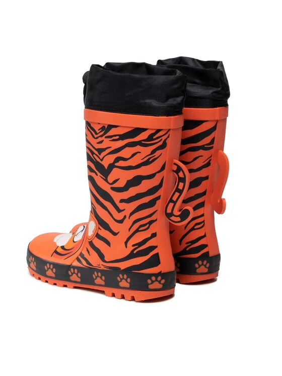 Regatta Bottes De Pluie Mudplay Jnr RKF649 Orange - Image 3