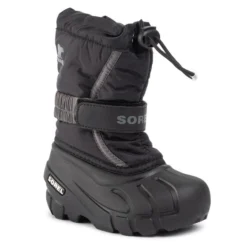 Sorel Bottes De Neige Childrens Flurry NC1695 Noir