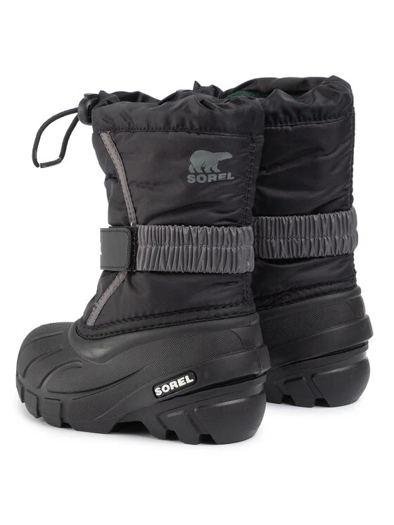 Sorel Bottes De Neige Childrens Flurry NC1695 Noir - Image 4