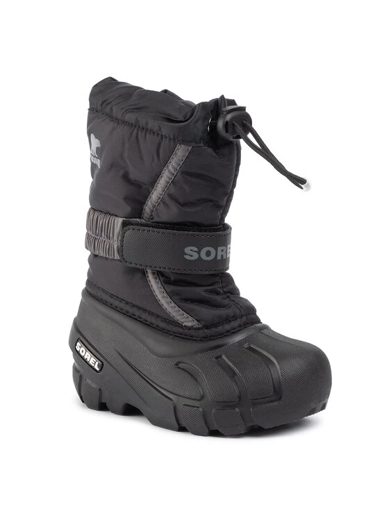 Sorel Bottes De Neige Childrens Flurry NC1695 Noir