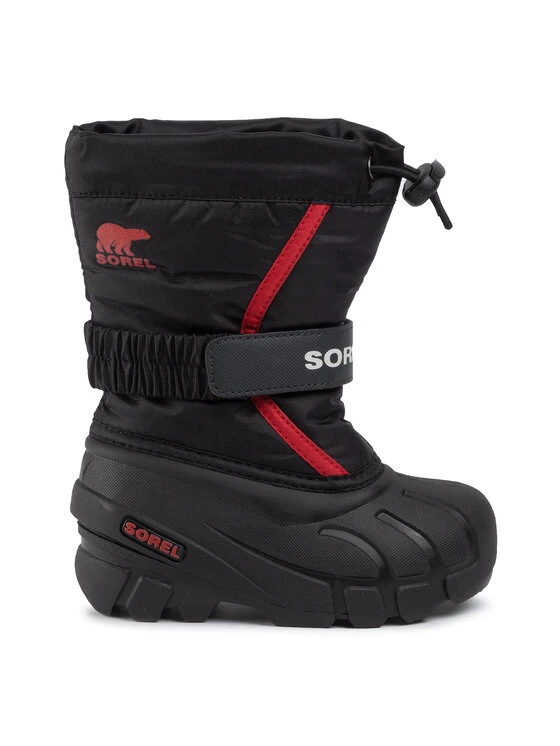 Sorel Bottes De Neige Childrens Flurry NC1965 Noir - Image 3