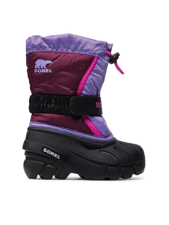 Sorel Bottes De Neige Childrens Flurry NC1965 Violet - Image 2