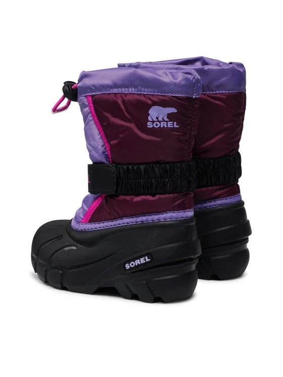 Sorel Bottes De Neige Childrens Flurry NC1965 Violet - Image 3