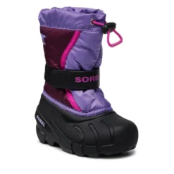 Sorel Bottes De Neige Childrens Flurry NC1965 Violet