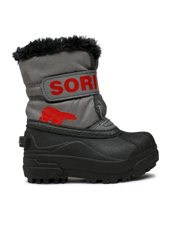 Sorel Bottes De Neige Childrens Snow Commander NC1960-052 Gris - Image 2