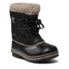 Sorel Bottes De Neige Childrens Yoot Pac Tp Wp NC1963 Noir