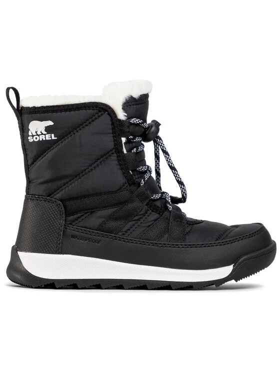 Sorel Bottes De Neige Youth Whitney II Short Lace NY3902 Noir - Image 2