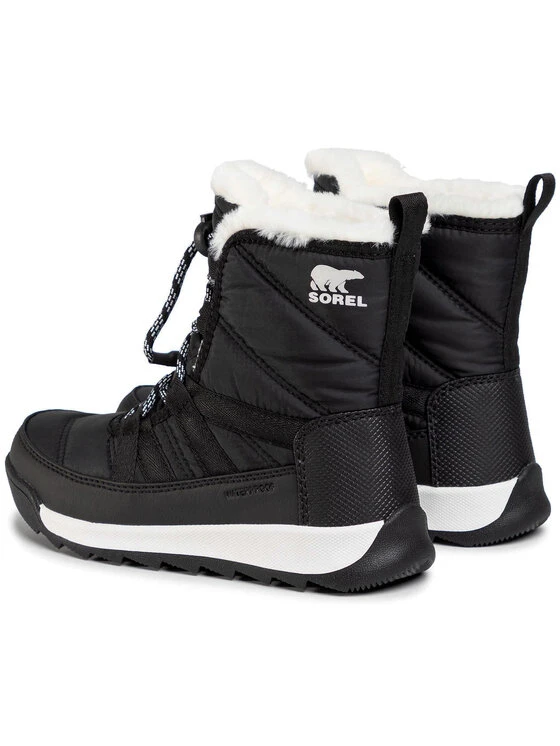 Sorel Bottes De Neige Youth Whitney II Short Lace NY3902 Noir - Image 3