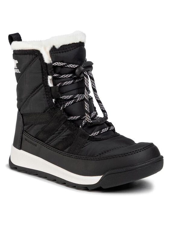 Sorel Bottes De Neige Youth Whitney II Short Lace NY3902 Noir