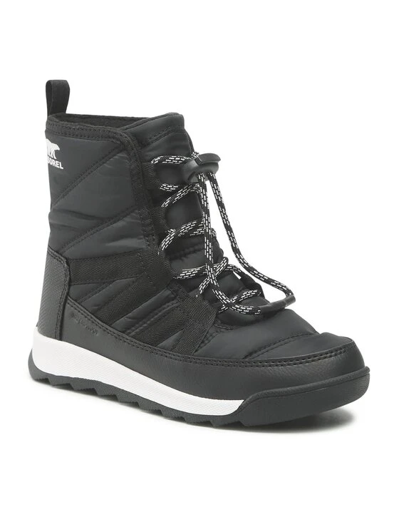 Sorel Bottes De Neige Youth Whitney II Short Lace Up NC3903-010 Noir