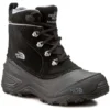The North Face Bottes De Neige Youth Chilkat Lace II T92T5RKZ2 Noir