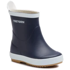 Tretorn Bottes De Pluie Wings Kids 47326780 Bleu Marine