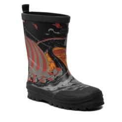 Viking Bottes De Pluie Jolly Print 1-60020-272 Noir