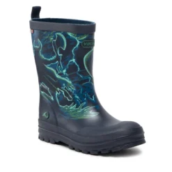 Viking Bottes De Pluie Jolly Print 1-60020-547 Bleu Marine